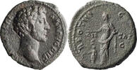 Ancient Roman 40-as Marcus Aurelius as Caesar. 40-as -