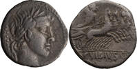 Ancient Roman Denarius C. Vibius C.f. Pansa. Denarius -