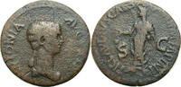 Ancient Roman Dupondius Antonia, Mother of Claudius. Dupondius -