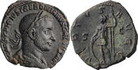 Ancient Roman Sestertius Trebonianus Gallus. Sestertius -