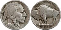 USA 5¢ Buffalo Nickel, 1914-D, 5¢, G-4 -