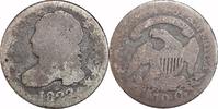 USA 10¢ Capped Bust 10¢, 1823, Small E's, 10¢, AG -