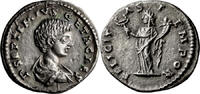 Ancient Roman Denarius Geta as Caesar. Denarius -
