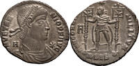 Ancient Roman Centenionalis Vetranio legend, portrait erroneously Constantius II. Centenionalis -