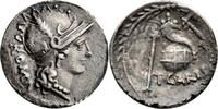 Ancient Roman Denarius T. Carisius. Denarius -