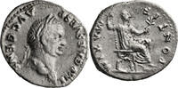 Ancient Roman Denarius Vespasian. Denarius -