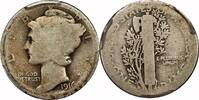 USA 10¢ Mercury 10¢, 1916-D, 10¢, FA02 , PCGS -