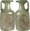 Roman Roman Green Glass Bottle -