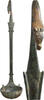 Roman Roman Bronze Ladle with Ibex Terminal -