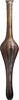 Roman Roman Immense Aubergine Glass Unguentarium -