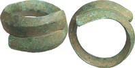 Greek Greek Geometric Bronze Bangle -