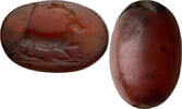 Greek Greek Carnelian Scaraboid -