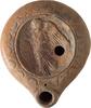 Roman Roman Oil Lamp with Winged Victory -