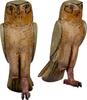 Egyptian Egyptian Wooden Painted Falcon -
