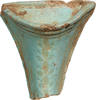 Egyptian Egyptian Faience Wall Vase -