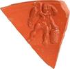 Roman North African Roman North African Red Ware Fragment with Image of Cupid -