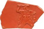 Roman North African Roman North African Pottery Fragment with Image of Heracles with Club -