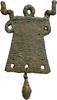 Apulian Apulian Bronze Axe Form Pendant -