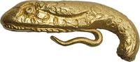 Greek Greek Gold Cobra Head -