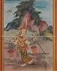 Thai Thai Ratanakosin Framed Manuscript Painting -