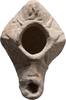 Syrian Syrian Miniature Oil Lamp -