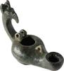 Late Roman, Early Byzantine Late Roman, Early Byzantine Bronze Oil Lamp -