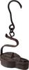 European European Iron Miner's Hanging Oil Lamp -
