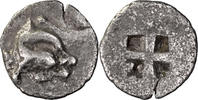 Ancient Greek AR 1/2 Obol Thrace, Thasos. AR 1/2 Obol -