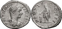 Ancient Roman Denarius Geta as Caesar. Denarius -