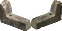 Egyptian Egyptian Rare Faience Square Amulet -