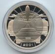 Österreich 2.Republik 100 Schilling Silber-Titan 2001 GN427l - Mobilität - Transportation Austria Unzirkuiert in Original Box mit Zertifikat