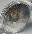Cook Inseln 10 Dollars mit kolorierter Glasintarsie 2012 GS577 - Windows of History - RMS Titanic Cook Islands Prooflike in original Kapsel