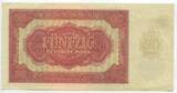 Deutsche Demokratische Republik 50 Mark Banknote 1955 Berlin GB216 - Fünfzig deutsche Mark Geldschein DDR Leicht Gebrauchte Erhaltung