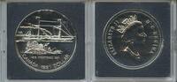 One Dollar GS446 - Kanada KM#179 Schiff Frontenac Silber -