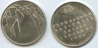 Silbermedaille GY737 - Lausanne Schweiz Exposition Nationale Suisse Silber -