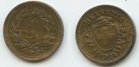 1 Rappen G3271 - Schweiz KM#3.2 Switzerland Suisse -