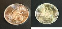 500 Lire GN059 - San Marino KM#48 Silber Heiliger Marinus Steinmetz Folder -