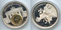 50 Pfennig GY520 Große Medaille Deutschland mit European Currencies Berlin -