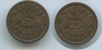 Token M031 - Großbritannien 20/- W. Cusson Ltd Hull Leeds & Bradford Jeton -