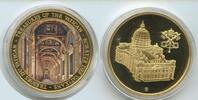 Medaille GY209 - Schätze des Vatikans Loggien Raffaels Farbauflage Vatikan -