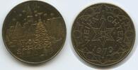 Deutschland Bundesrepublik Bronzemedaille Weihnachtsmedaille M756 - Christkindlmarkt Weihnachten Weihnachtsmarkt Kutsche -