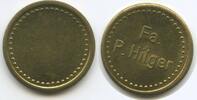 Jeton T440 - Wertmarke Fa. P. Hilger Token Biermarke -