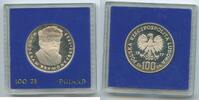 100 Zlotych GN1618 - Polen 1977 Y#89 Silver Władyslaw Reymont Poland Polska -