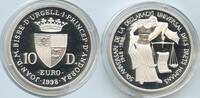 10 Diners G0461 - Andorra KM#143 Human Rights Silber EURO -