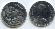 1 Dollar G6510 - Kanada KM#124 Segelschiff Griffon 1679-1979 Silber Canada -
