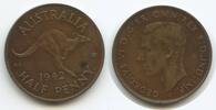 ½ Penny G12331 Australien Bombay KM#41 Känguru King George VI. Australia -