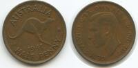 ½ Penny G12328 - Australien Melbourne KM#41 Känguru George VI. Australia -