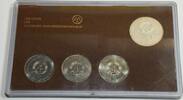 Deutsche Demokratische Republik 3 x 5 Mark + 20 Mark in Box GN617 - DDR Satz Martin-Luther-Ehrung 1982/1983 Silber -
