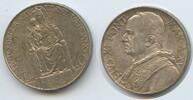 Vatikan Italien-Kirchenstaat 10 Lire Silber H0618 - Papst Pius XI. 1922-1939 Vatican -