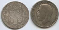 Crown G2175 - Großbritannien Half KM#818 Silber George V. Great Britain -